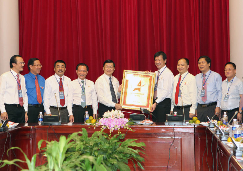 Chủ tịch nước Trương Tấn Sang tiếp đoàn đại biểu Hội DNT Việt Nam