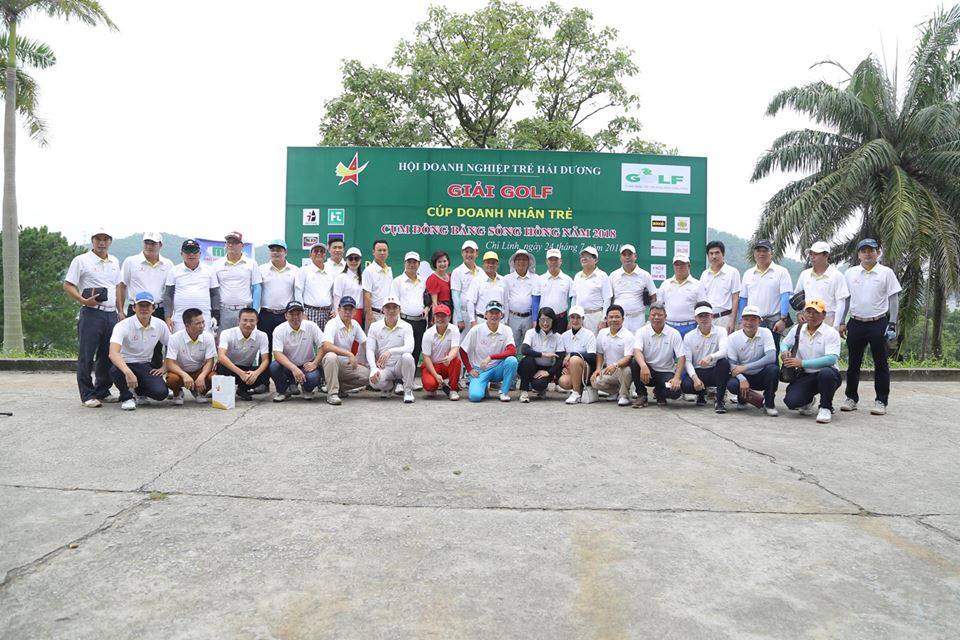 Giải Golf Cup Doanh nhân trẻ cụm Đồng Bằng Sông Hồng năm 2018