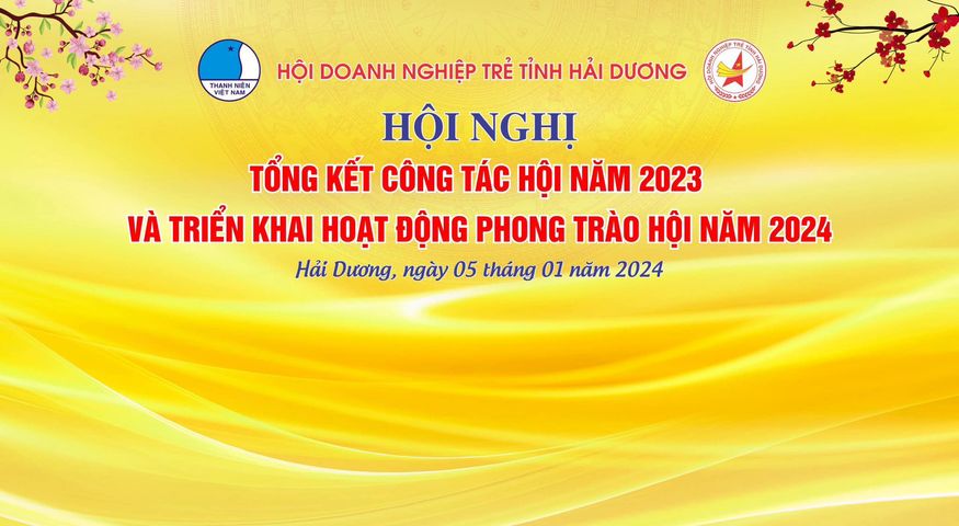 Chương trình Tổng kết công tác Hội năm 2023 và triển khai hoạt động phong trào Hội năm 2024.