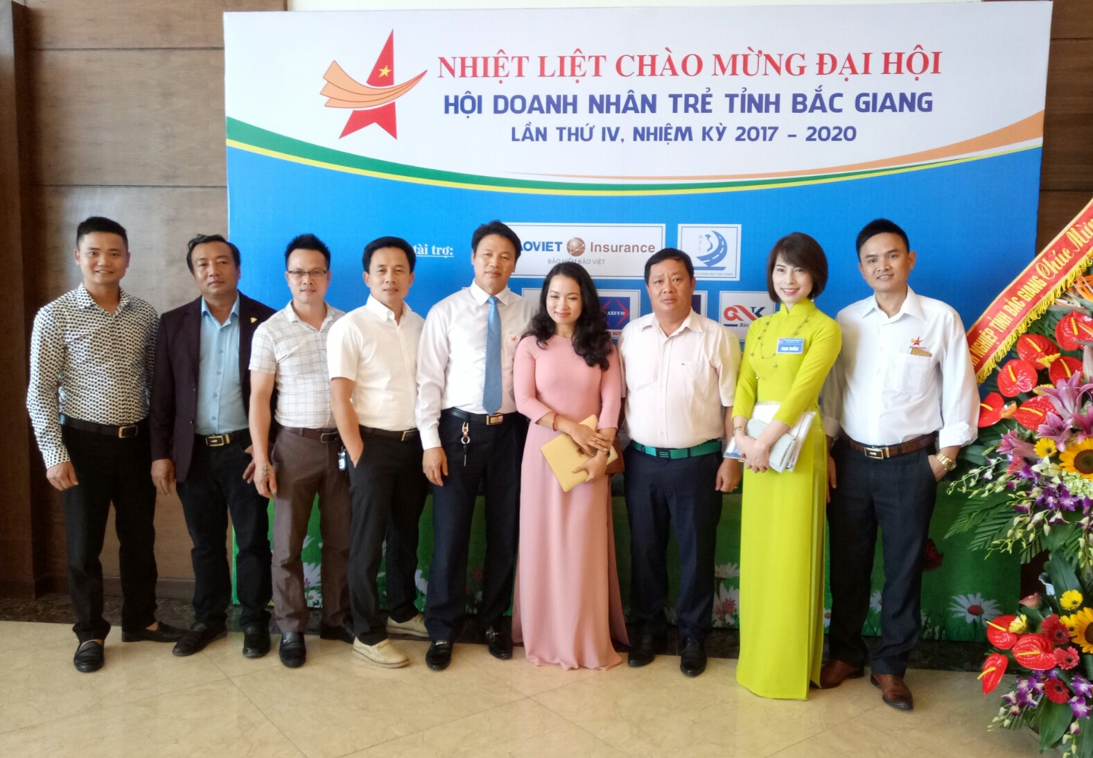 Hải Dương chúc mừng Đại hội Hội Doanh nhân trẻ tỉnh Bắc Giang lần thứ IV