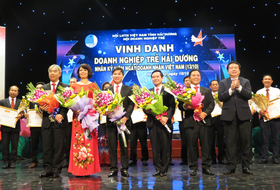 Vinh danh doanh nghiệp trẻ Hải Dương