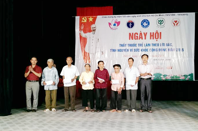 Doanh nhân trẻ làm theo lời Bác, tình nguyện vì sức khỏe cộng đồng năm 2015