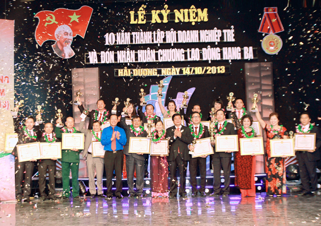 Danh sách Doanh nhân tiêu biểu nhận Bằng khen UBND tỉnh Hải Dương năm 2013