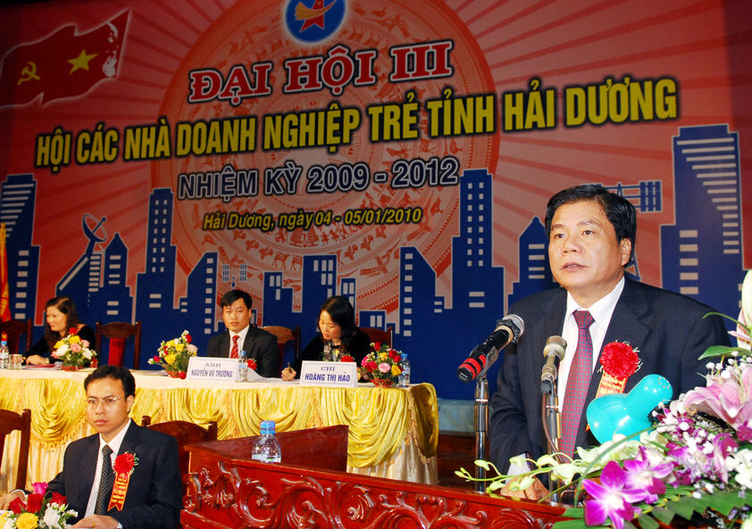 Đại hội Hội Doanh nghiệp trẻ Hải Dương lần thứ III (nhiệm kỳ 2009 – 2012)