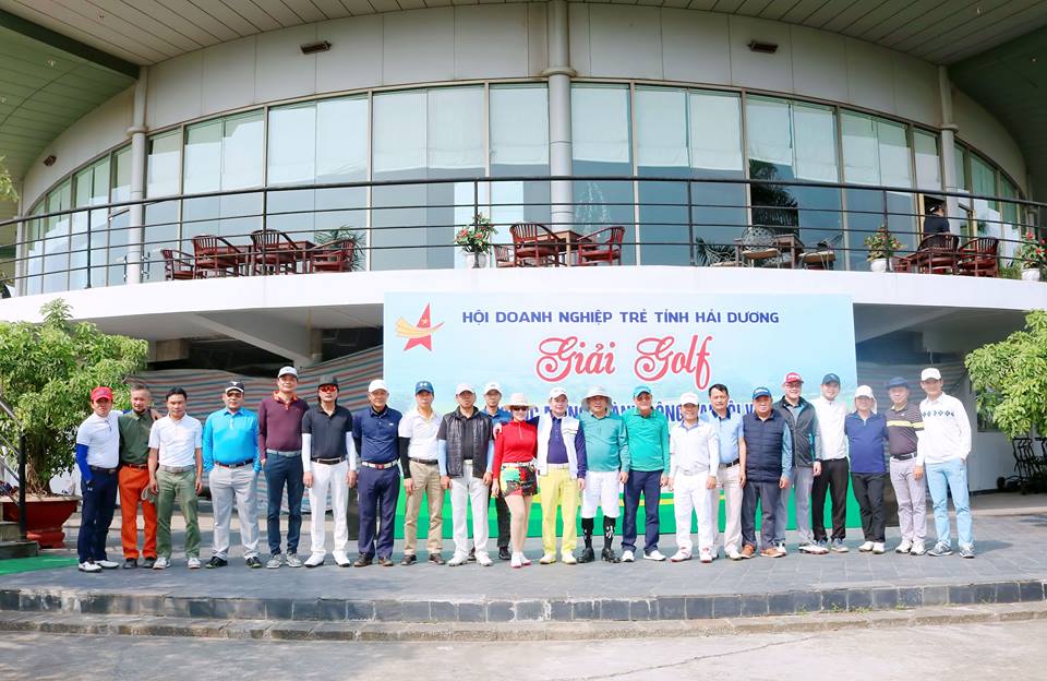 Giao lưu Giải golf chúc mừng thành công Đại hội V Hội Doanh nghiệp trẻ Hải Dương nhiệm kỳ 2018 - 2023