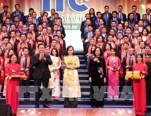 Trao Giải thưởng Sao Vàng đất Việt 2018 cho doanh nghiệp tiêu biểu