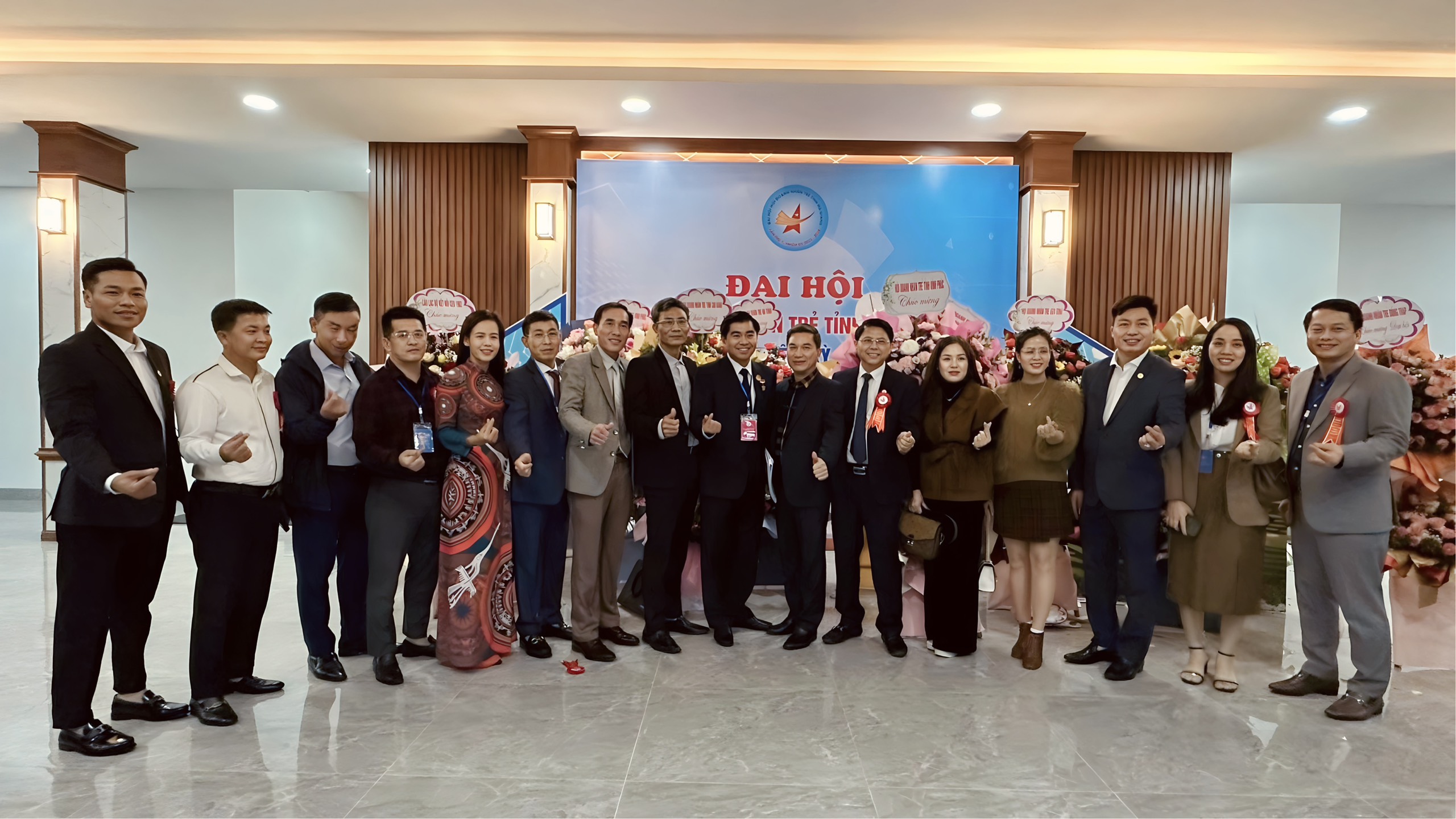Hội Doanh nghiệp trẻ Hải Dương tham dự và tặng hoa chúc mừng Đại hội Hội Doanh nhân trẻ tỉnh Hà Giang khóa II, nhiệm kỳ 2023 - 2028