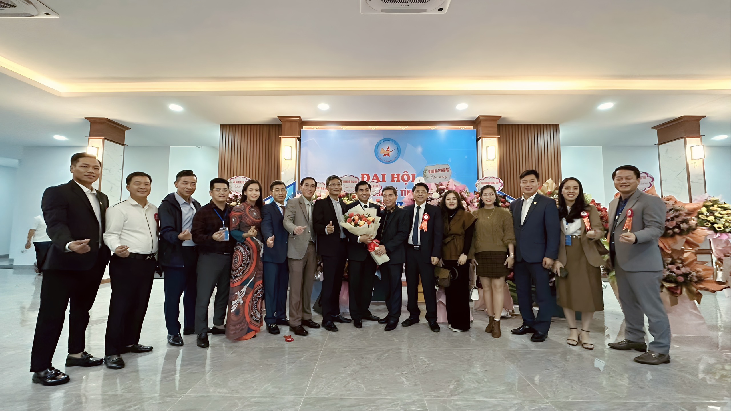 Hội Doanh nghiệp trẻ Hải Dương tham dự và tặng hoa chúc mừng Đại hội Hội Doanh nhân trẻ tỉnh Hà Giang khóa II, nhiệm kỳ 2023 - 2028